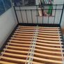 ikea iron bed and mattresse Image 4