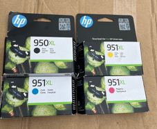 HP 950XL/951XL Cartridges Black/Cyan/Yellow/Magenta