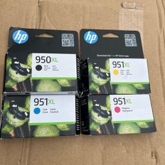 HP 950XL/951XL Cartridges Black/Cyan/Yellow/Magenta