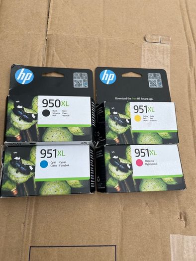 HP 950XL/951XL Cartridges Black/Cyan/Yellow/Magenta