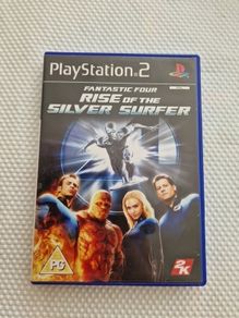 Fantastic Four Rise of the Silver Surfer PlayStation2 Ps2 Games Original
