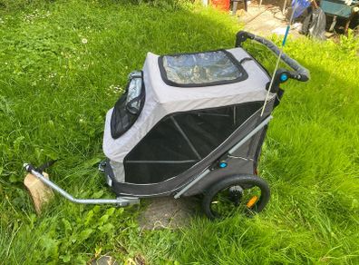 dog bike trailer- large