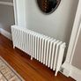 24 Section 3 Column Steel Column Radiator - White Image 3