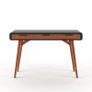 Alphason Pevensey Desk Black / Stirling Oak Image 2