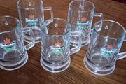 Set of 5 Heineken Tankards