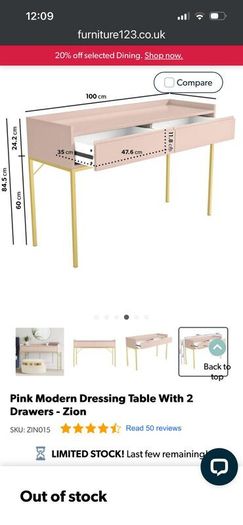 Dressing/Hall Table