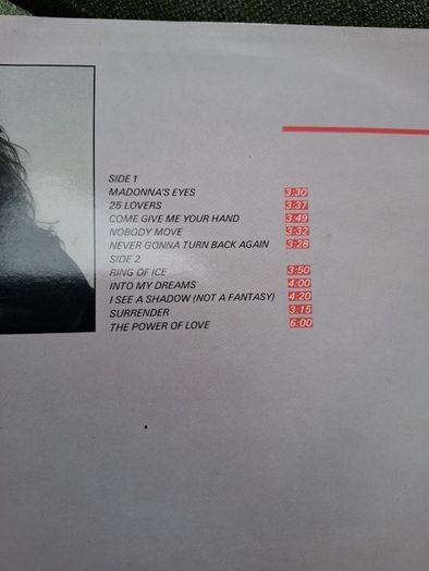 Jennifer Rush LP Vinyl features The Power of Love from 1985