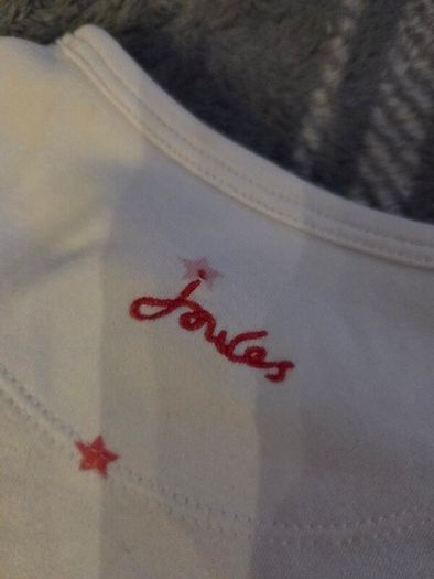 UpTo3Months, Joules Little Star Zip Up Footless Sleepsuit
