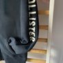 hoodie navy Hollister hoodie size medium sleeve logo Image 3