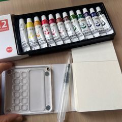 Mini water colour painting set
