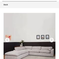 Cloud Feather Corner Sofa