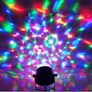 Sound Active RGB LED Stage Light Crystal Ball Disco Club DJ Party with RC Image 3