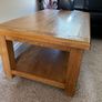 Nice large solid wood coffee table Image 2