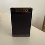 1987 Zippo Solid Brass Lighter with Original Display Stand & Guarantee Card Image 6