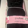 Brand New Pulse Accessories Ladies Black Gloves with Bow Detail Image 2
