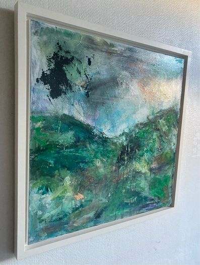 Large Original Painting Original Irish Landscape Framing Option The Wicklow Way Irish Valley Art Wicklow Dublin Kerry Original Irish Art