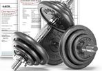20 kg Cast Iron Spinlock Dumbbell - Adjustable Hand Weights Set Pack of 2 (FREE POSTAGE)