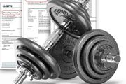 20 kg Cast Iron Spinlock Dumbbell - Adjustable Hand Weights Set Pack of 2 (FREE POSTAGE)