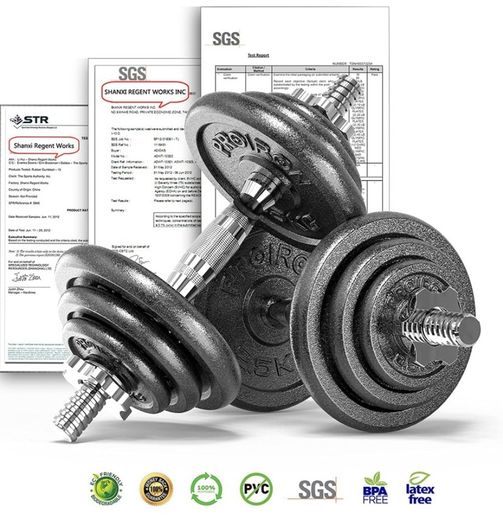 20kg Cast Iron Adjustable Dumbbell Set Hand Weight with Solid Dumbbell Handles Changed into Barbell Handily Perfect for Bodybuilding Fitness Weight Lifting Training Home Gym (FREE POSTAGE)