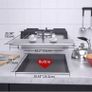 Built-in Gas Hob 2 burners 3300W/1000W Stainless steel Image 4