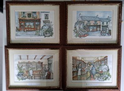 Set of 4 Roisin O'Shea Prints