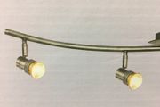 4 Spot Bar Light Satin Silver
