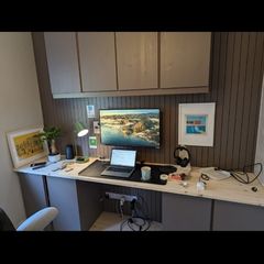 Ivor IKEA pine cabinets upper and lower