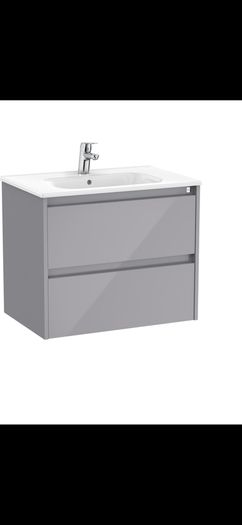 Roca wall hung 600 unit and basin multiple colours 585x