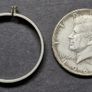 United States 1/2 Dollar "Kennedy Half Dollar" 90% Silver coin in Bezel Image 3
