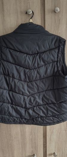 CEDAR WOOD Men's black warm vest like new worn once size L