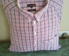 Memory cushions made from men's shirts