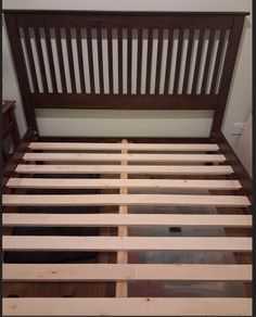 Double Bed Frame (Wooden)