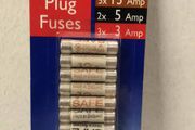 Small Fuses 13A 5A 3A fuse Pack