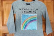 Girls Top - with Two Way Sequins: Age 3-4 Years