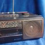 vintage Hitachi 1988 cassette radio Image 4