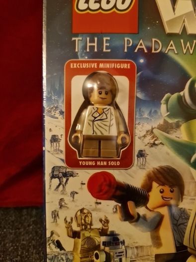 LEGO Star Wars The Padawan Menace Bluray with minifig
