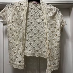 Sleeveless cardigan size 12 woman