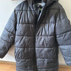 Mango Junior Padded Coat - Black