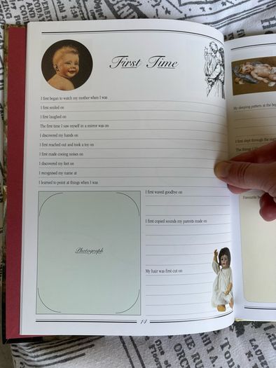 Brand New Vintage Our Baby Book