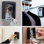 Key Safe Wall Mounted - Key Lock Box - Keysafe Outside Police Approved-IMURZ Lockbox-Outdoor Key Safe- Key Box Outdoor Indoor to Share Image 2