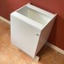 White Kitchen Base Unit | Solid Storage Cabinet Image 2