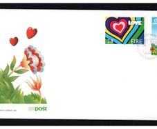 1992 Ireland Love Commemorative Stamps An Post First Day Cover (FDC)