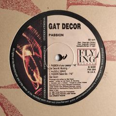 Gat DECOR - Passion - Logic Records Germany - 90s Progressive PIANO House ANTHEM!! RALLIED!