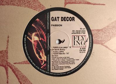 Gat DECOR - Passion - Logic Records Germany - 90s Progressive PIANO House ANTHEM!! RALLIED!