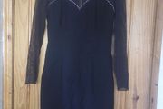 Vintage Morton Myles black dress (free post)