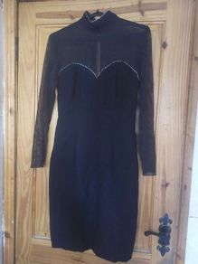 Vintage Morton Myles black dress (free post)