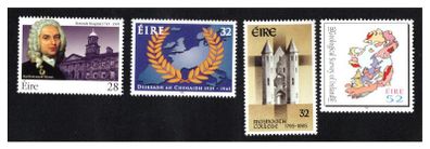 1995 Ireland 250th Anniversary of Rotunda Hospital, Centenary of Maynooth College, 50th Anniversary of the End of Second World, War and 150th Anniversary of Geological Survey Commemorative Stamps Mint Never Hinged (MNH)