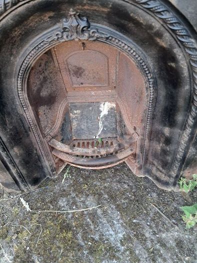 cast iron fireplace