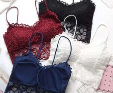 Women's Top/bra With Thin Straps