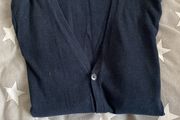 Mens navy cardigan